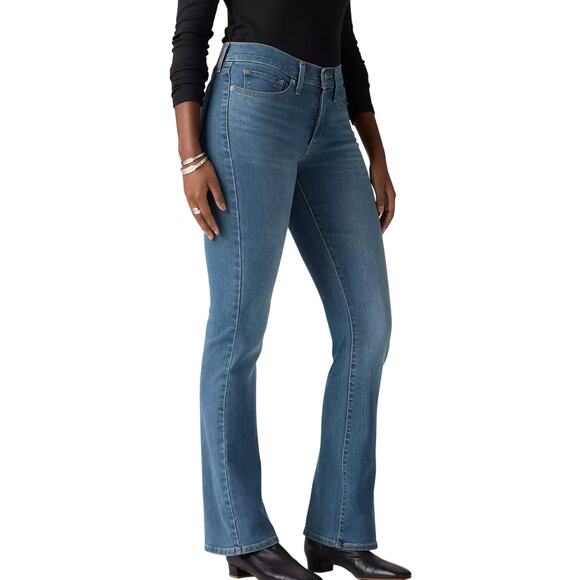 Levi's 315 Shaping Bootcut Hypersoft Mid-Rise Jeans, Women's Plus Size 26W, NWT - Picture 1 of 9